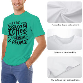 Men's all-print T-shirt