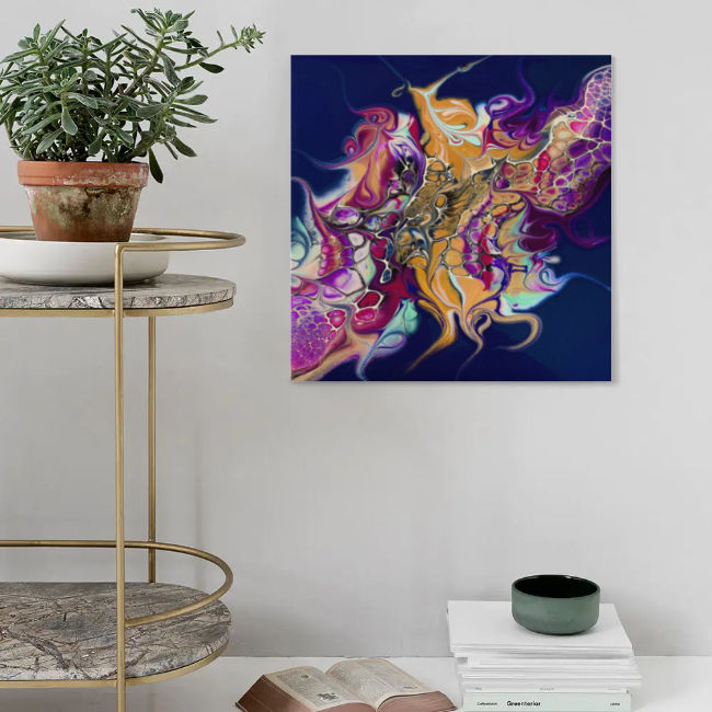 High Quality Square Canvas Frameless Decorative Painting