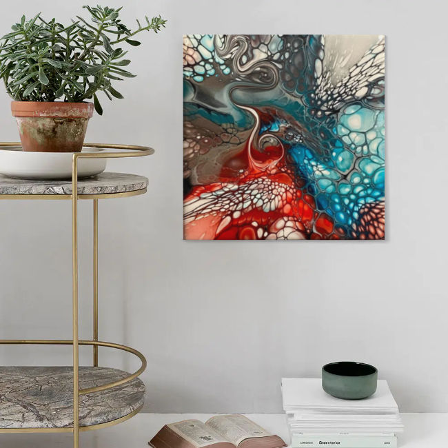 High Quality Square Canvas Frameless Decorative Painting