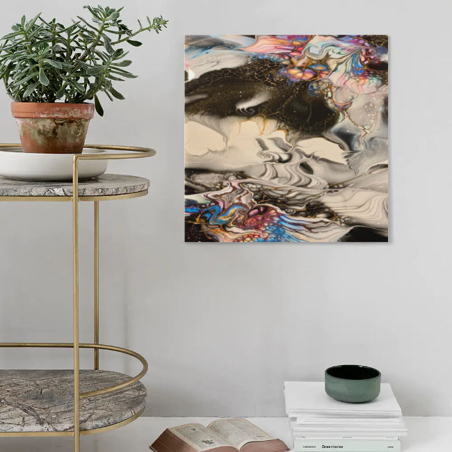 High Quality Square Canvas Frameless Decorative Painting
