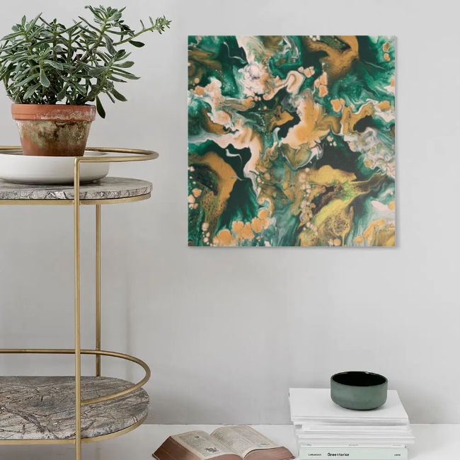 High Quality Square Canvas Frameless Decorative Painting