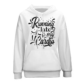 Drop-Shoulder Sleeve Hooded Sweater (Multi-image design)
