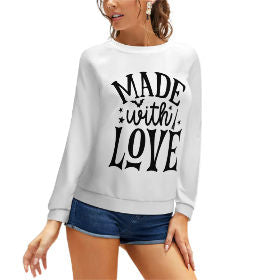 RH Raglan Round Neck Sweater-(Single Picture Multi-Piece Optional)