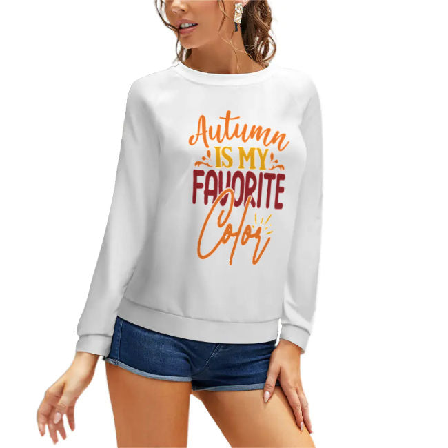 RH Raglan Round Neck Sweater-(Single Picture Multi-Piece Optional)