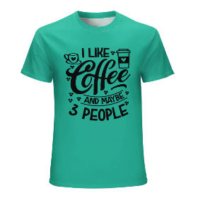 Men's all-print T-shirt