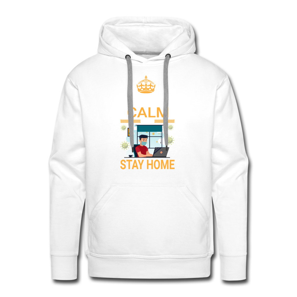 Men’s Premium Hoodie - white