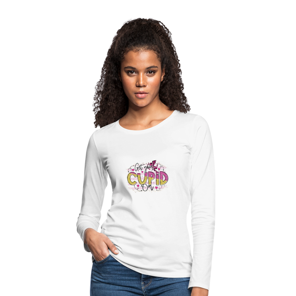 Women's Premium Longsleeve Shirt - white