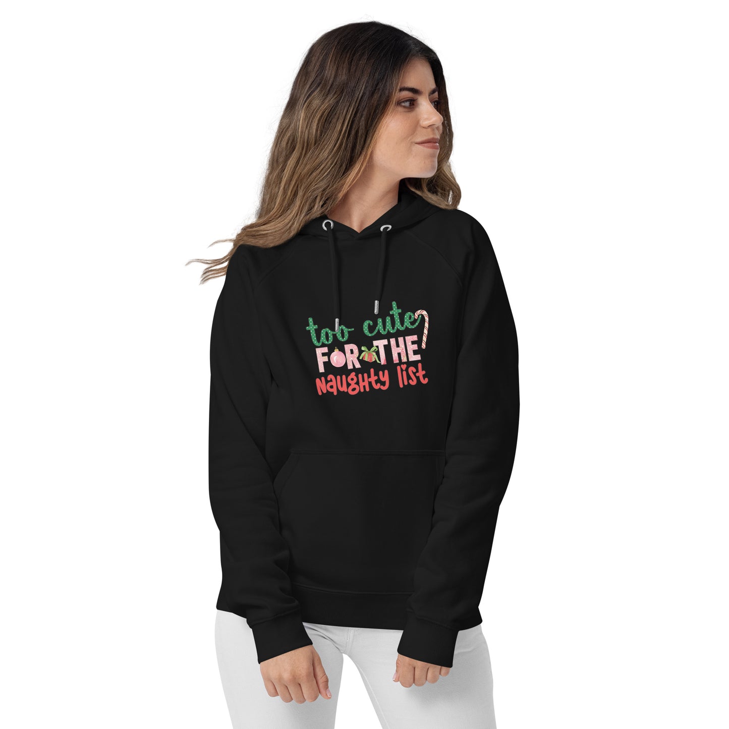 Unisex eco raglan hoodie