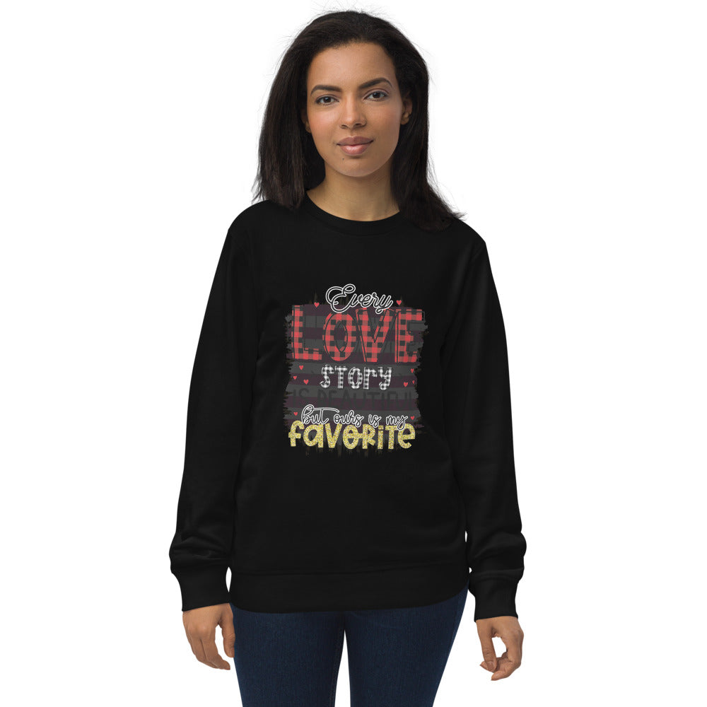 Unisex organic sweatshirt