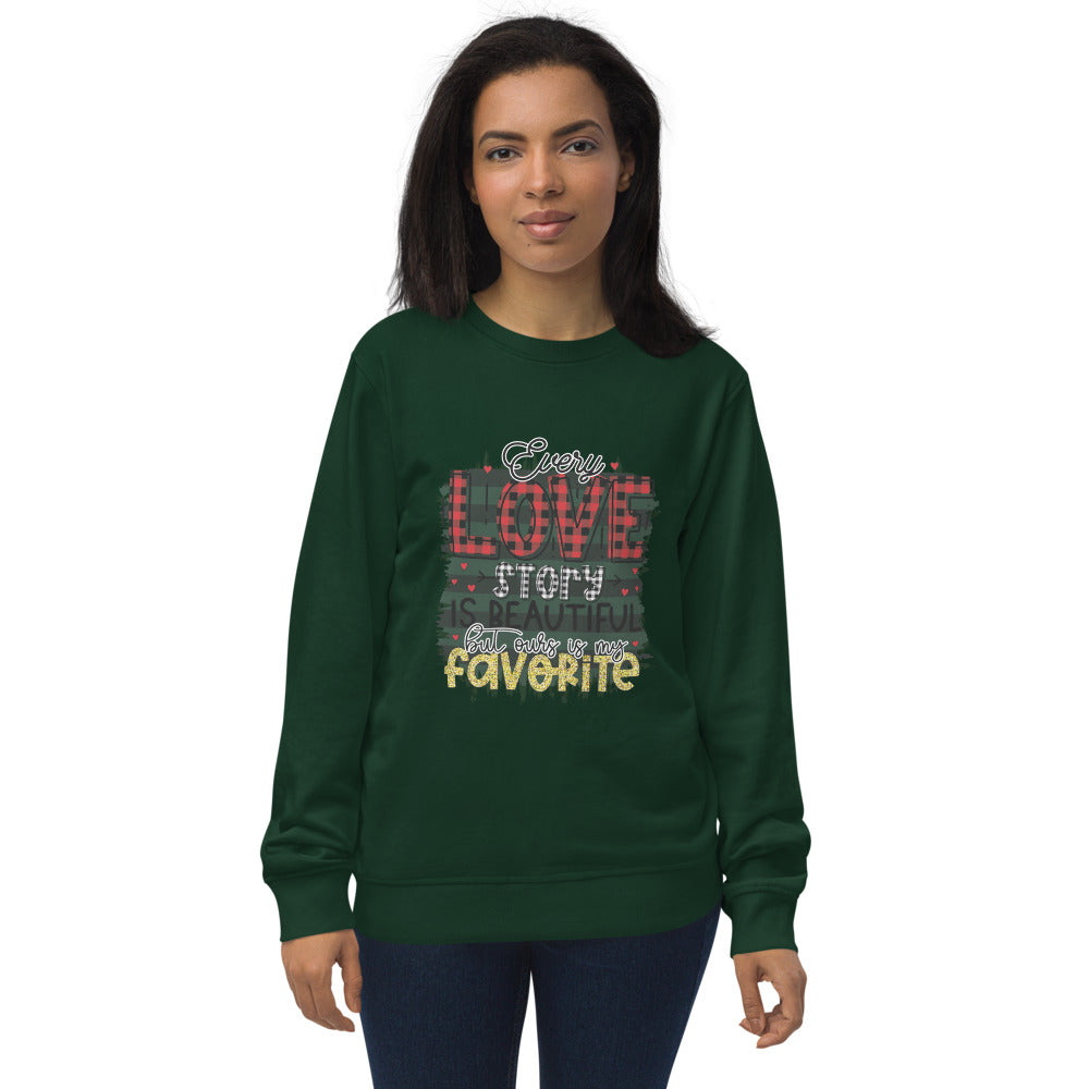 Unisex organic sweatshirt