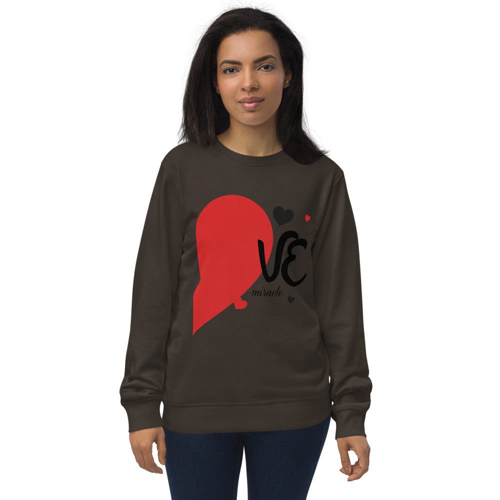 Unisex organic sweatshirt