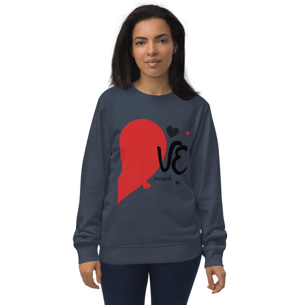 Unisex organic sweatshirt