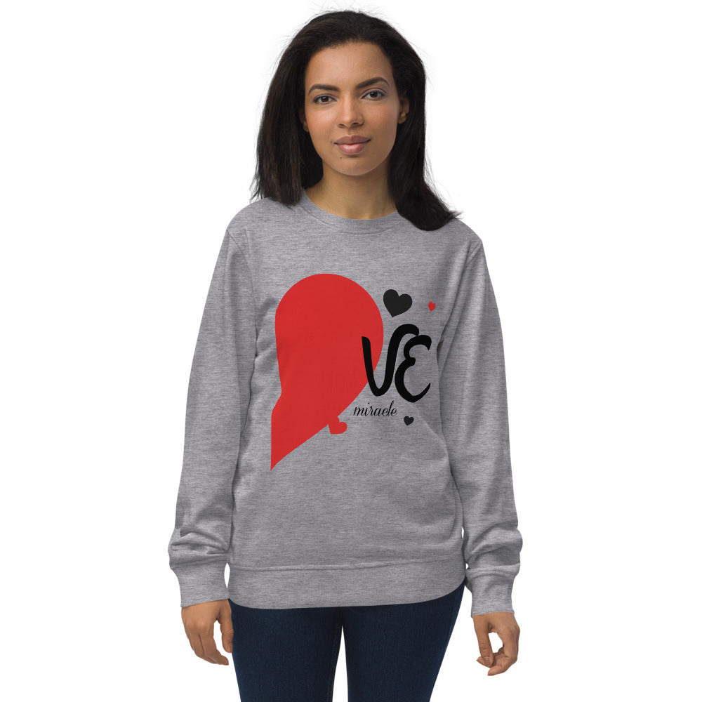 Unisex organic sweatshirt