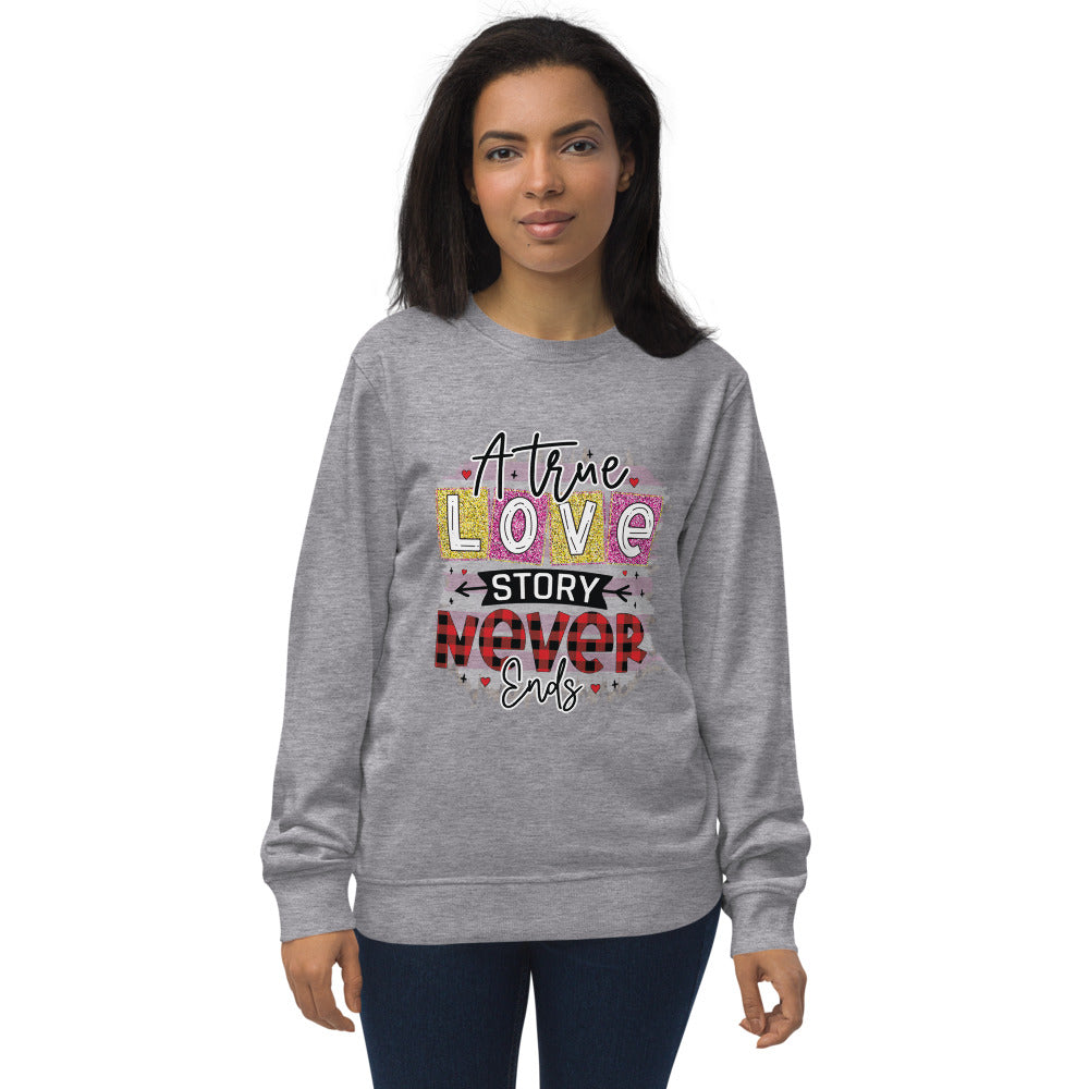 Unisex organic sweatshirt
