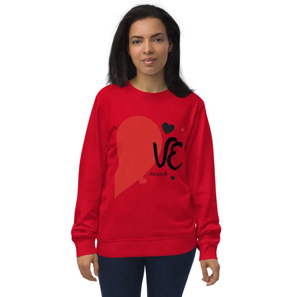 Unisex organic sweatshirt