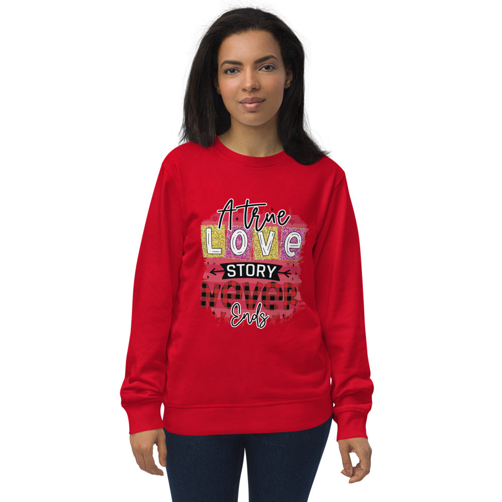 Unisex organic sweatshirt