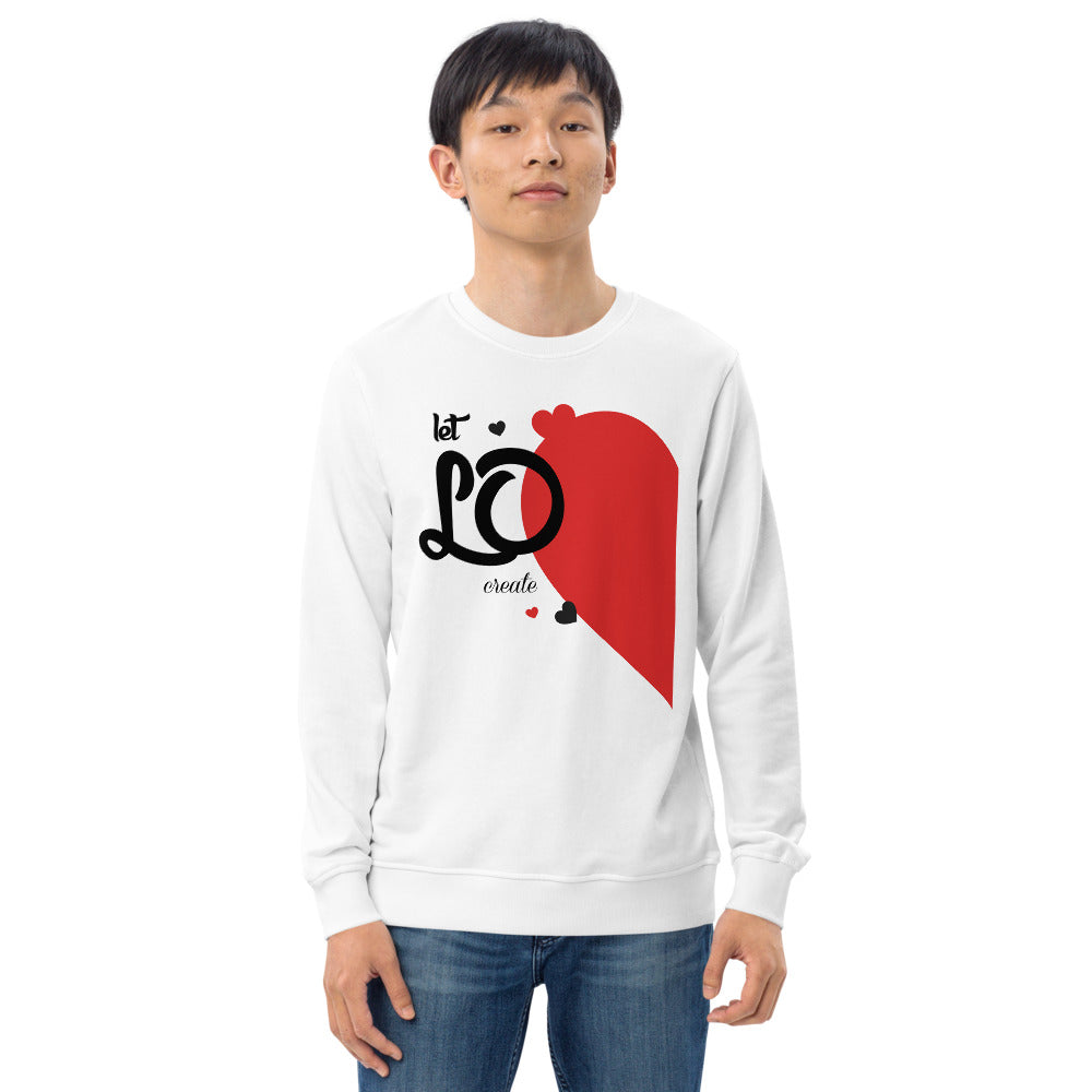 Unisex organic sweatshirt