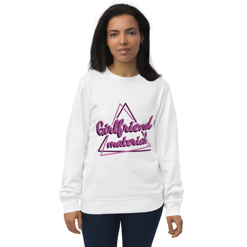 Unisex organic sweatshirt