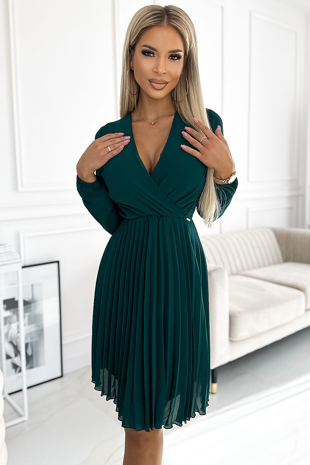  Rochie elegantă model 189681 Numoco 