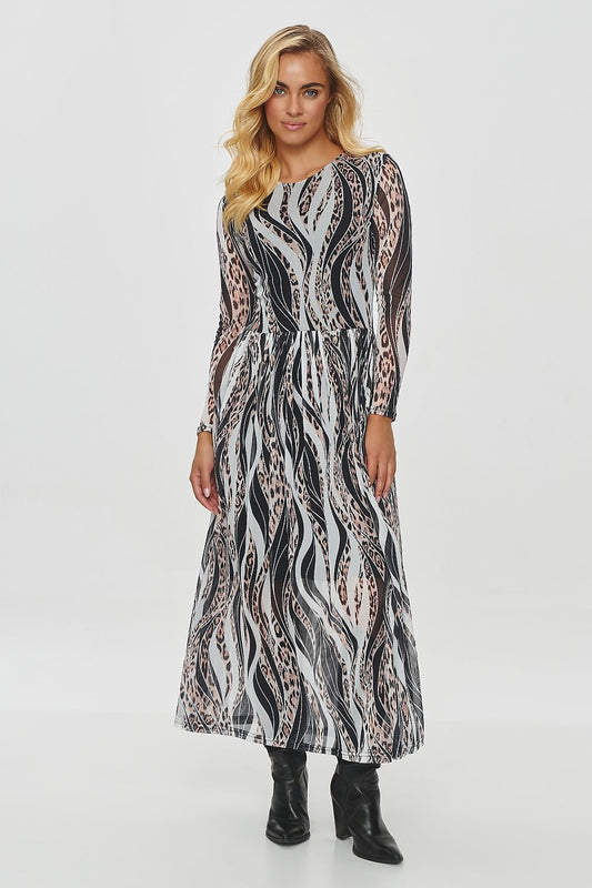  Rochie de zi model 200077 Makadamia 