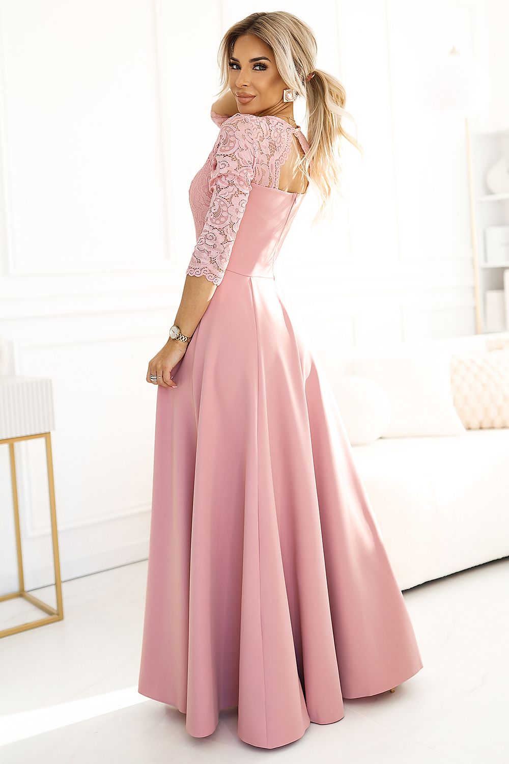  Rochie lungă model 209604 Numoco 