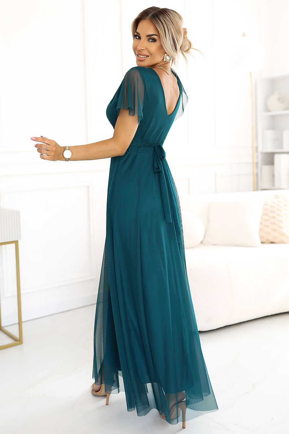  Rochie lungă model 212256 Numoco 