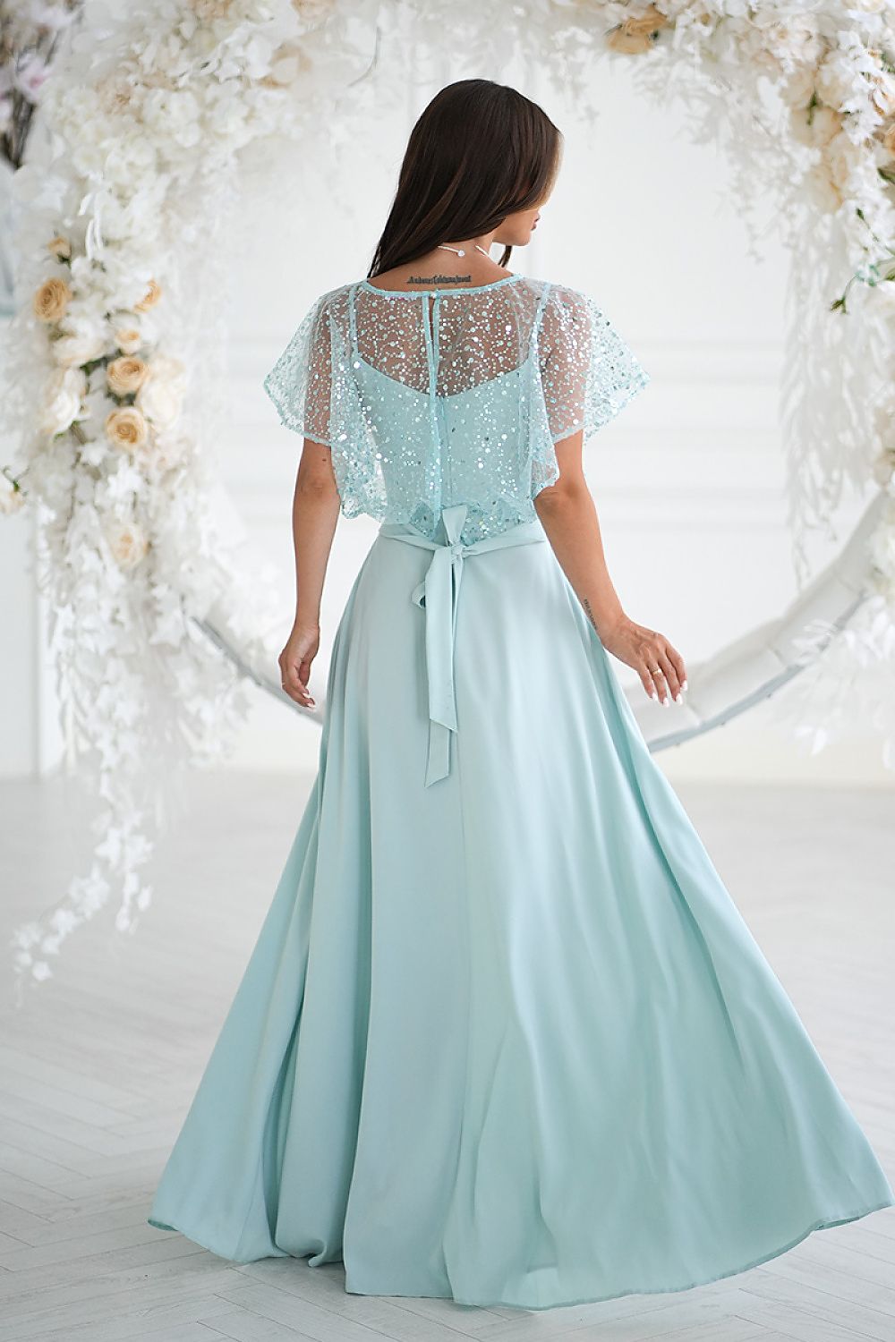  Rochie lungă model 219695 Bicotone 