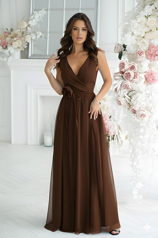 Rochie lungă model 220087 Bicotone