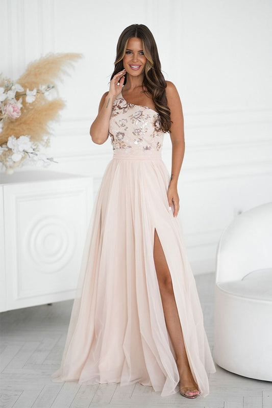  Rochie lungă model 220091 Bicotone 