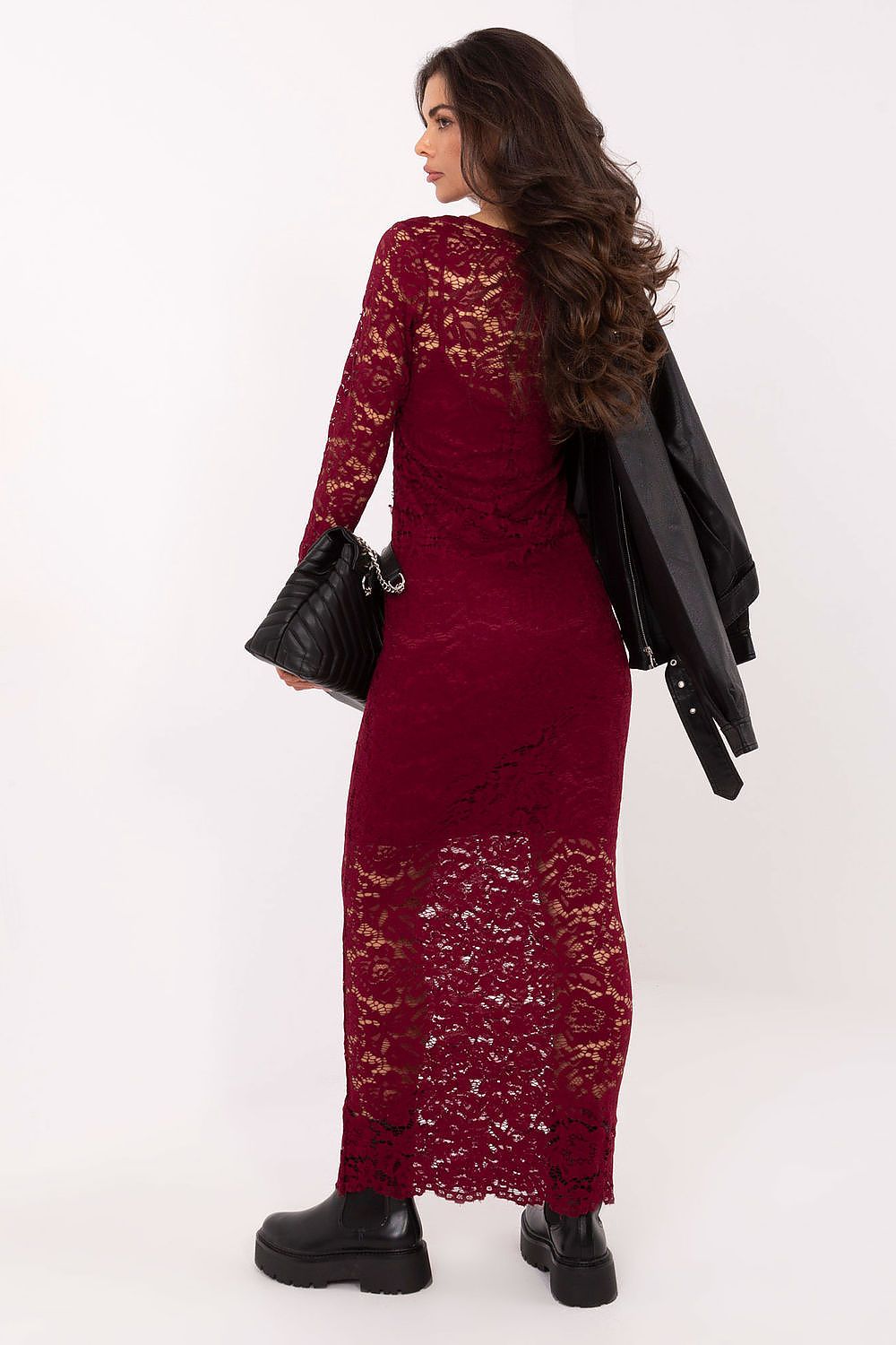  Rochie lungă model 220438 Rue Paris 
