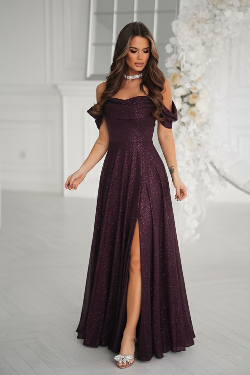  Rochie lungă model 220659 Bicotone 