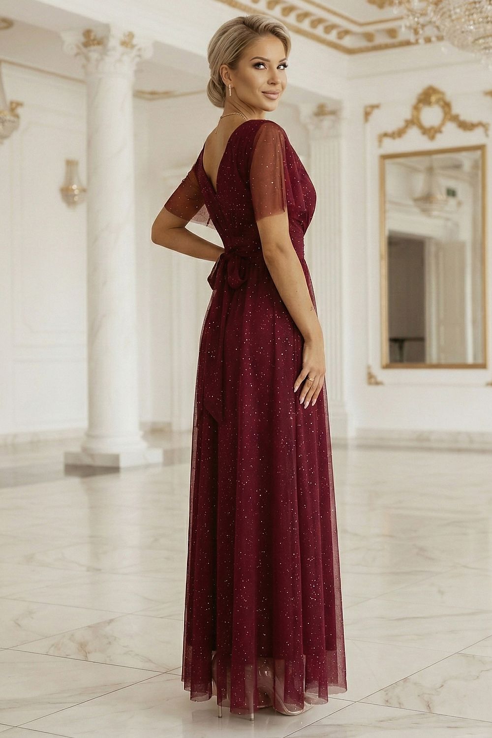  Rochie lungă model 222139 Numoco 
