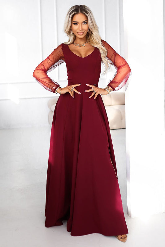  Rochie lungă model 222146 Numoco 