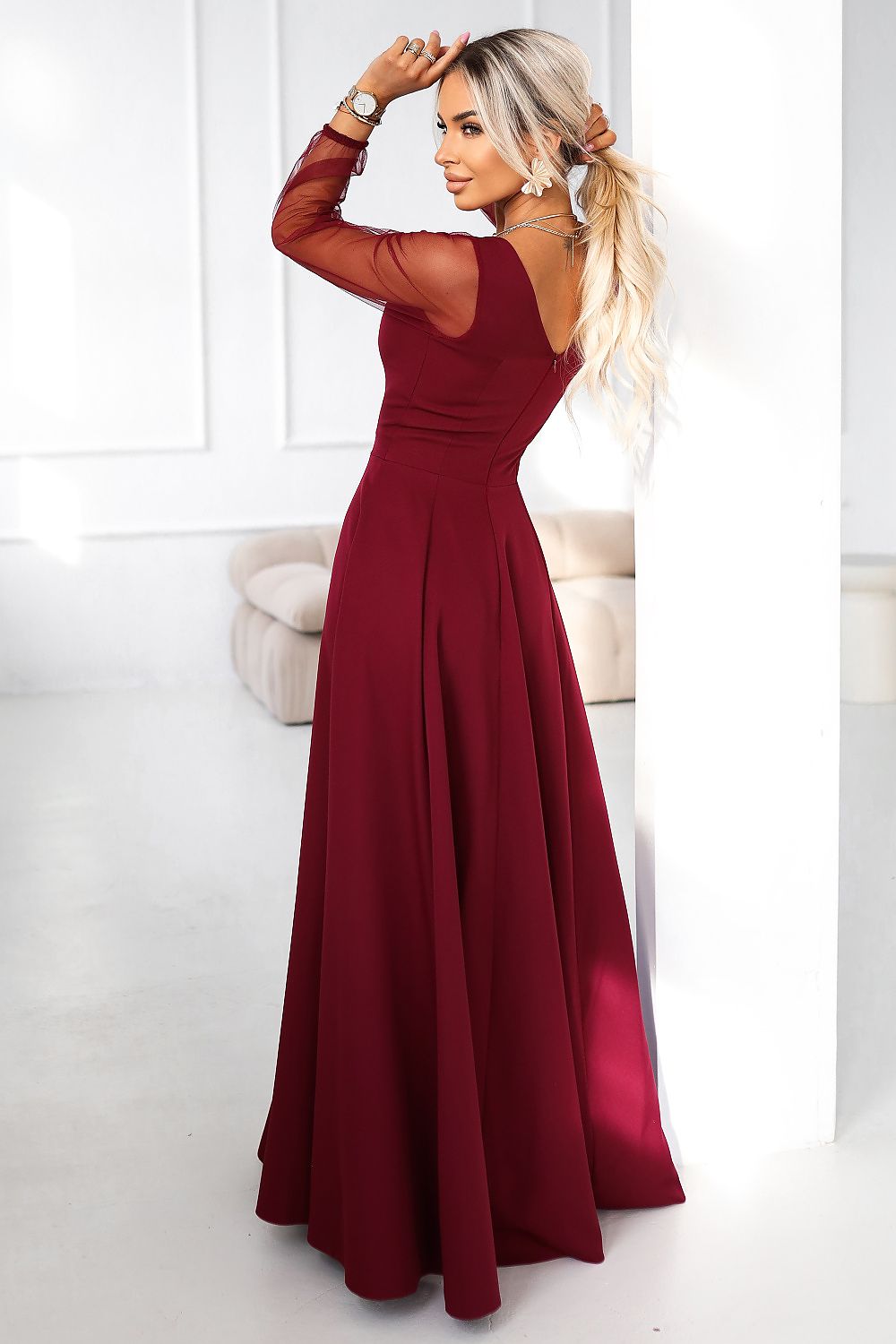  Rochie lungă model 222146 Numoco 