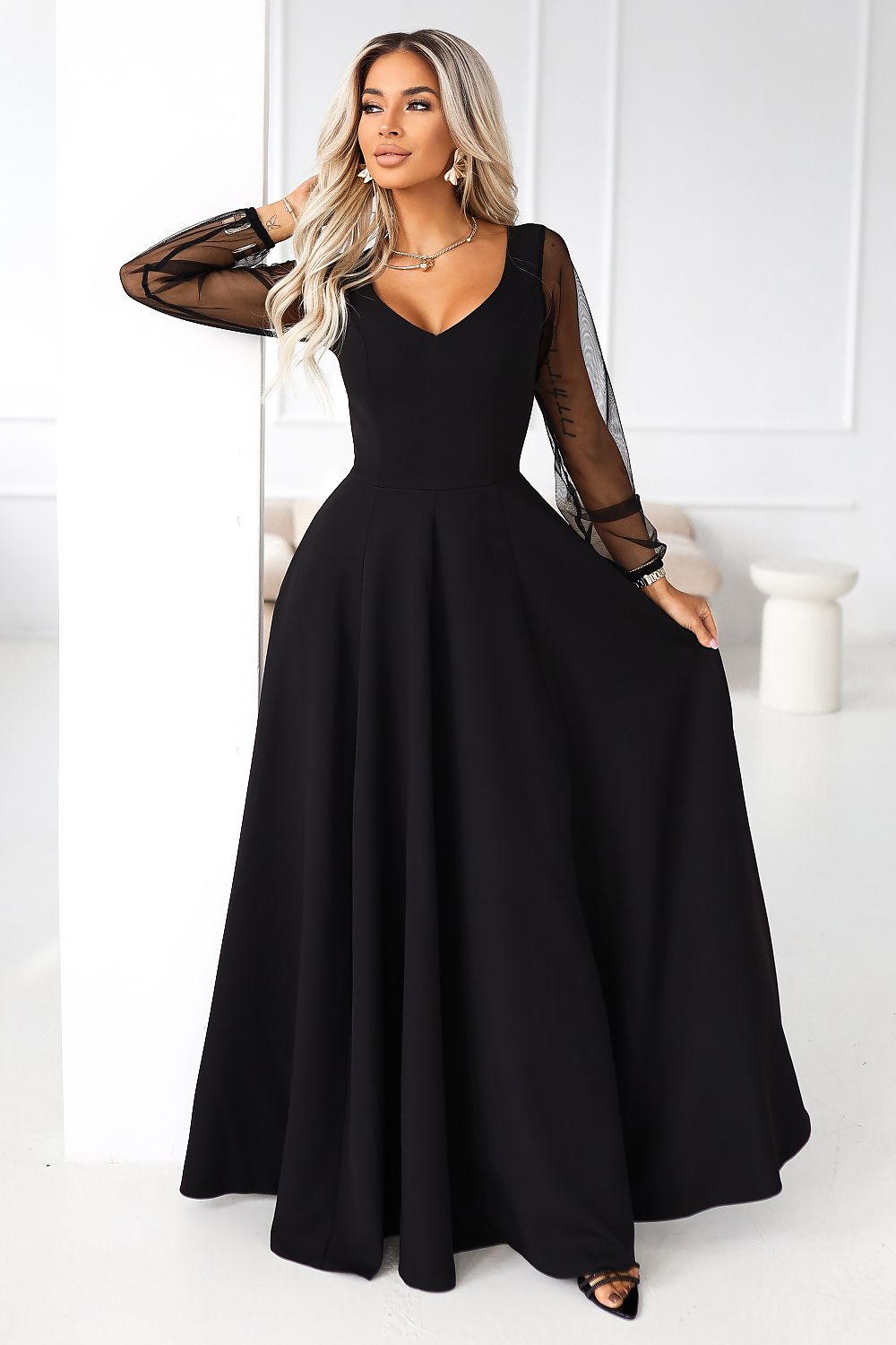  Rochie lungă model 222147 Numoco 