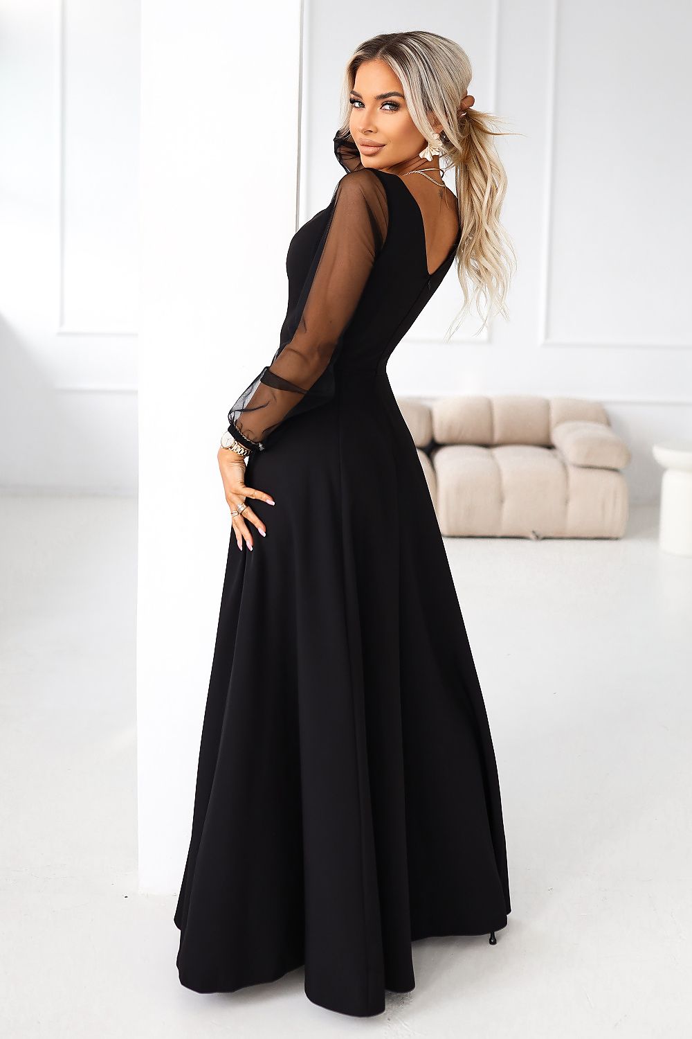  Rochie lungă model 222147 Numoco 