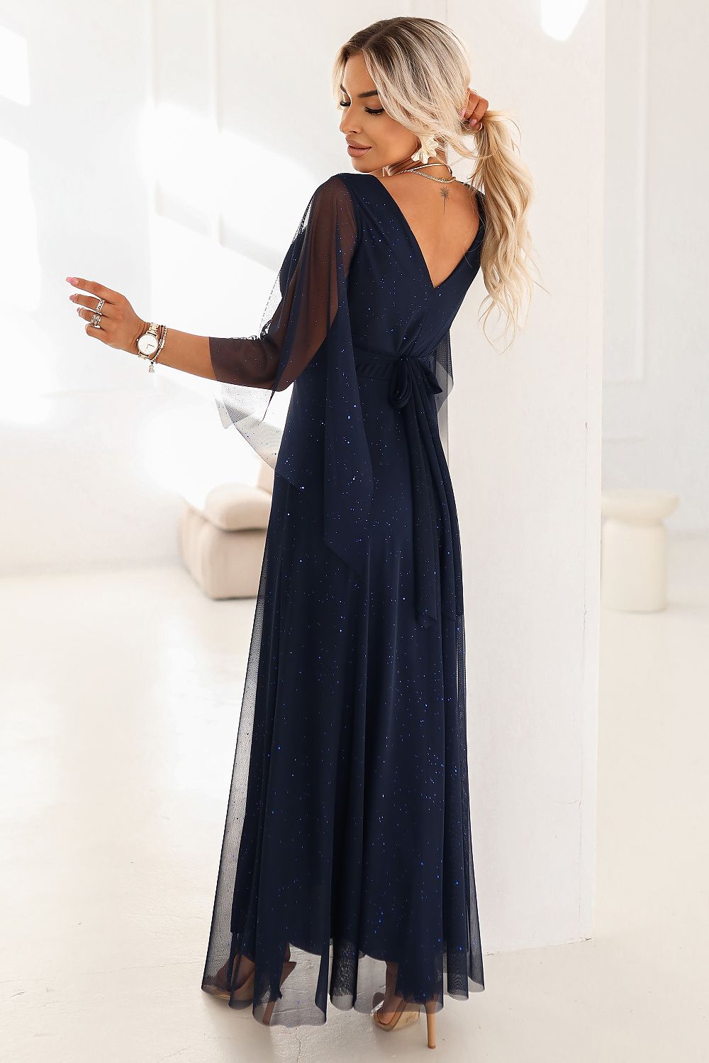  Rochie lungă model 222463 Numoco 