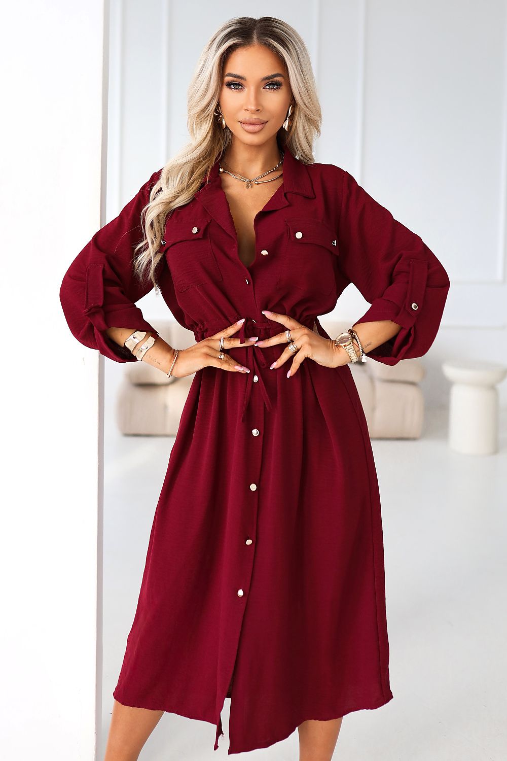  Rochie de zi model 223664 Numoco 