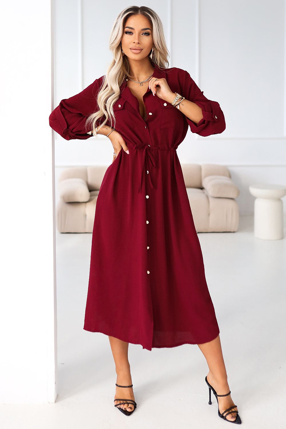  Rochie de zi model 223664 Numoco 