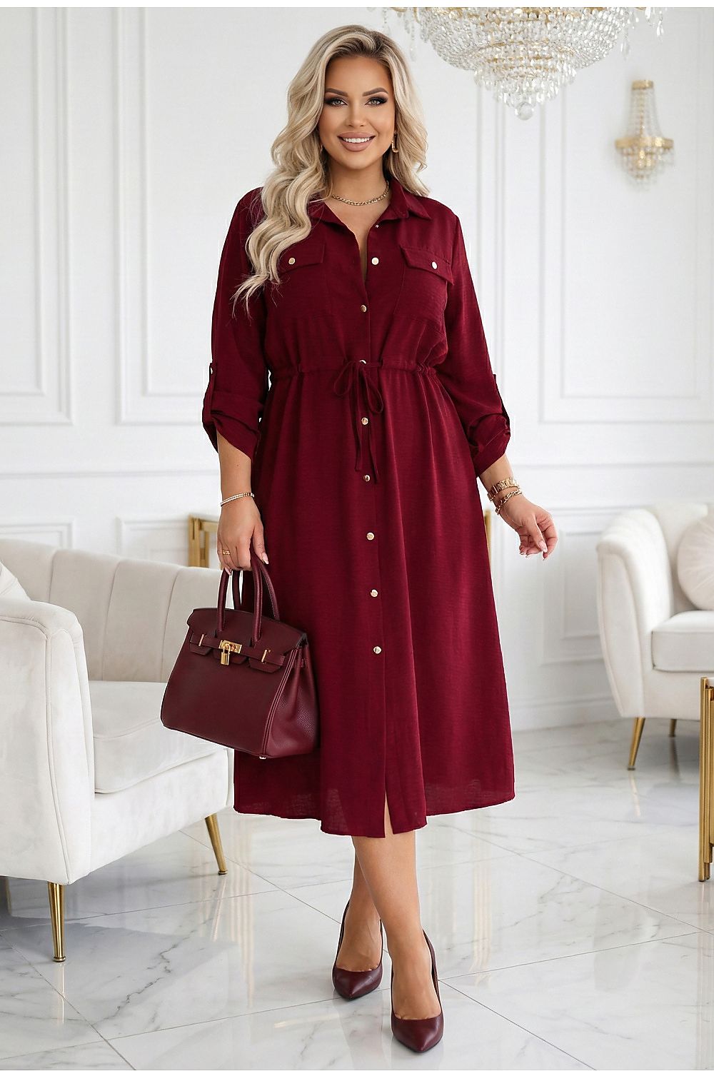  Rochie de zi model 223664 Numoco 