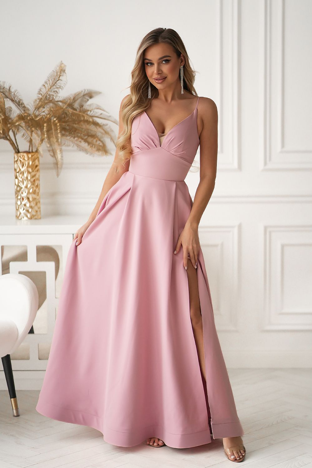  Rochie lungă model 224294 Bicotone 