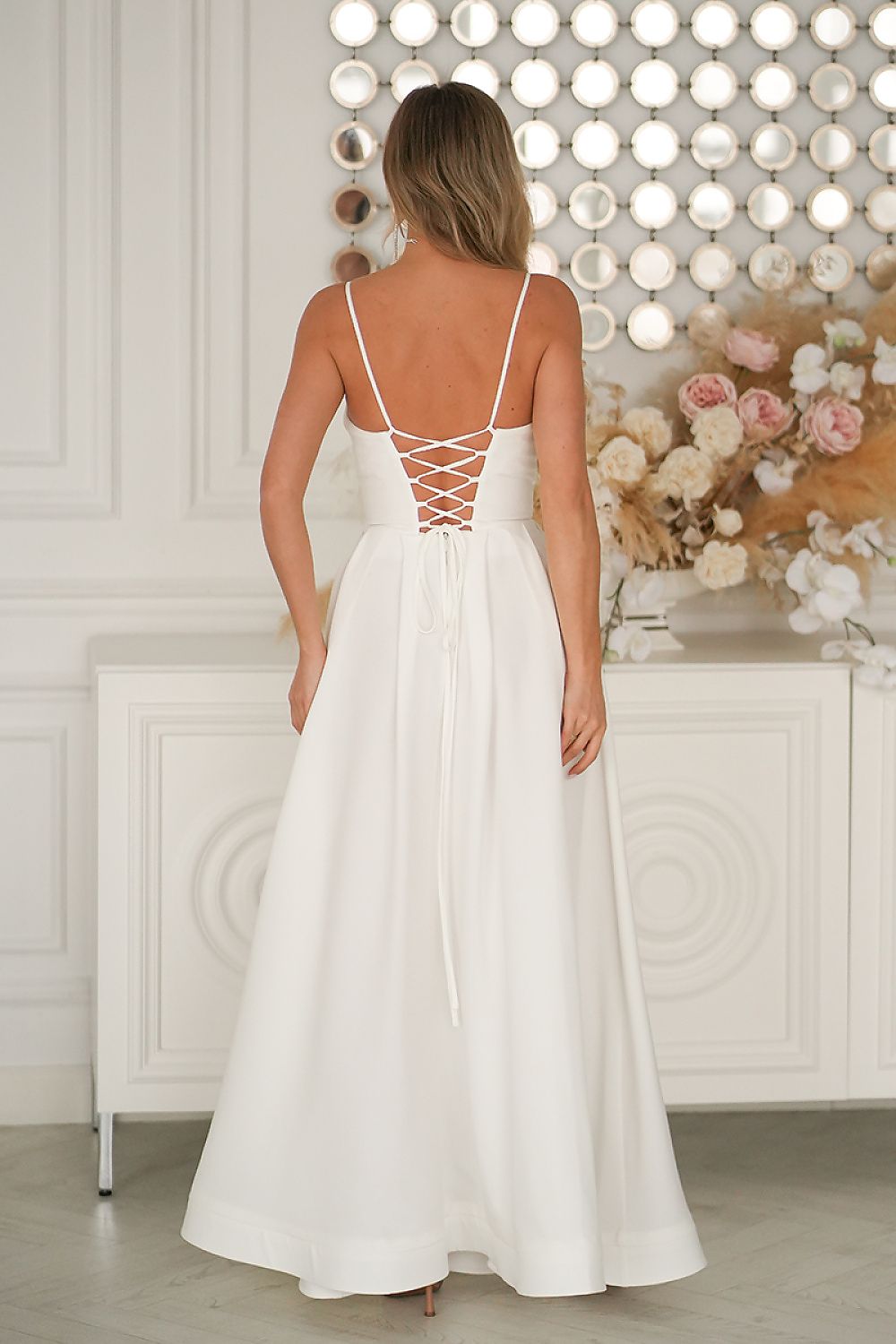  Rochie lungă model 224296 Bicotone 