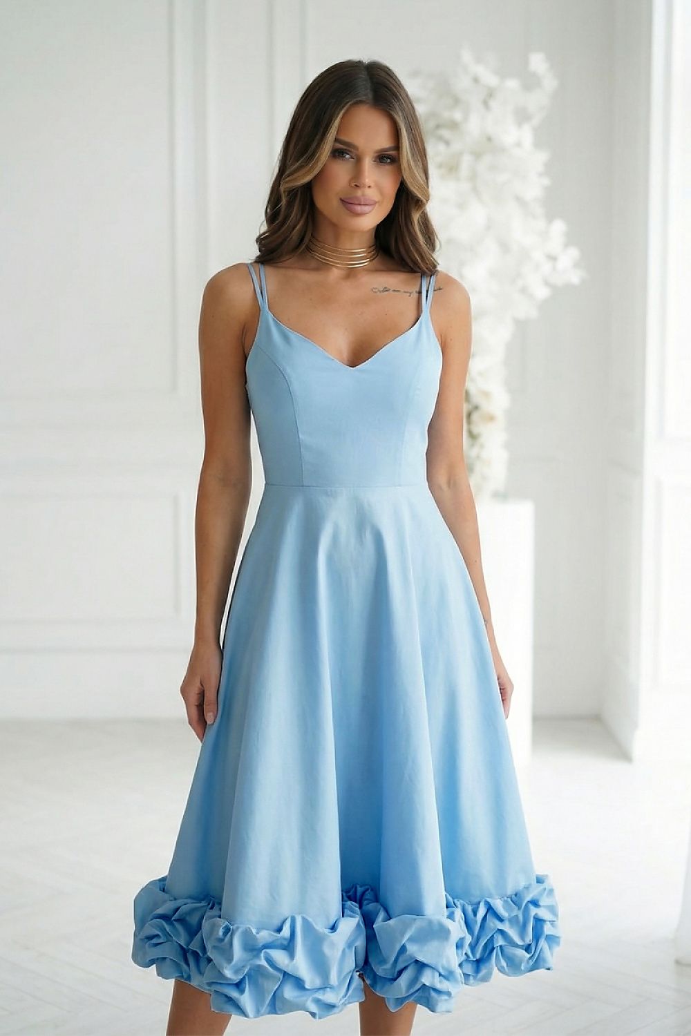  Rochie elegantă model 224633 Bicotone 