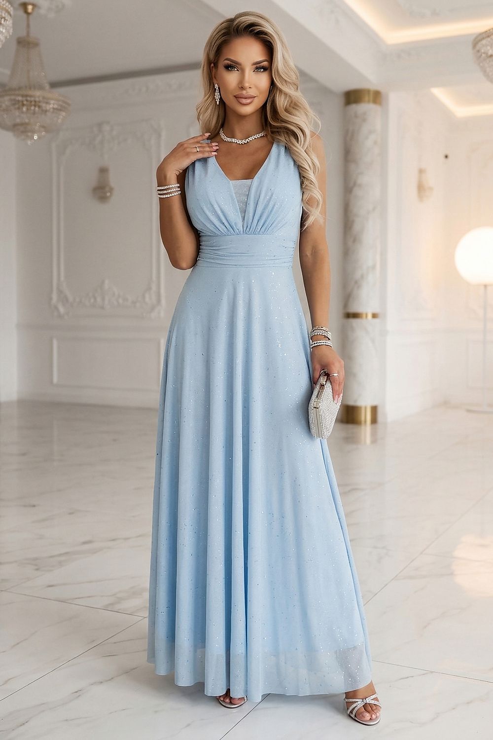  Rochie lungă model 227077 Numoco 