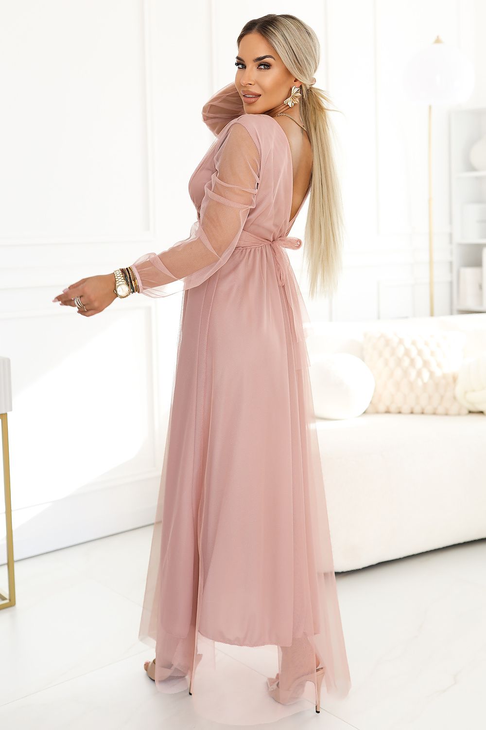  Rochie lungă model 227087 Numoco 