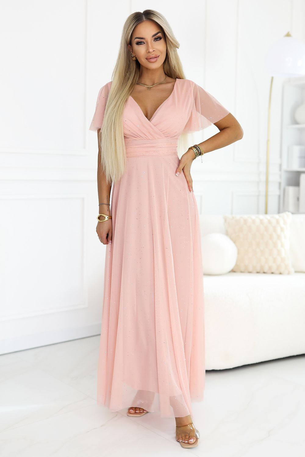  Rochie lungă model 227095 Numoco 