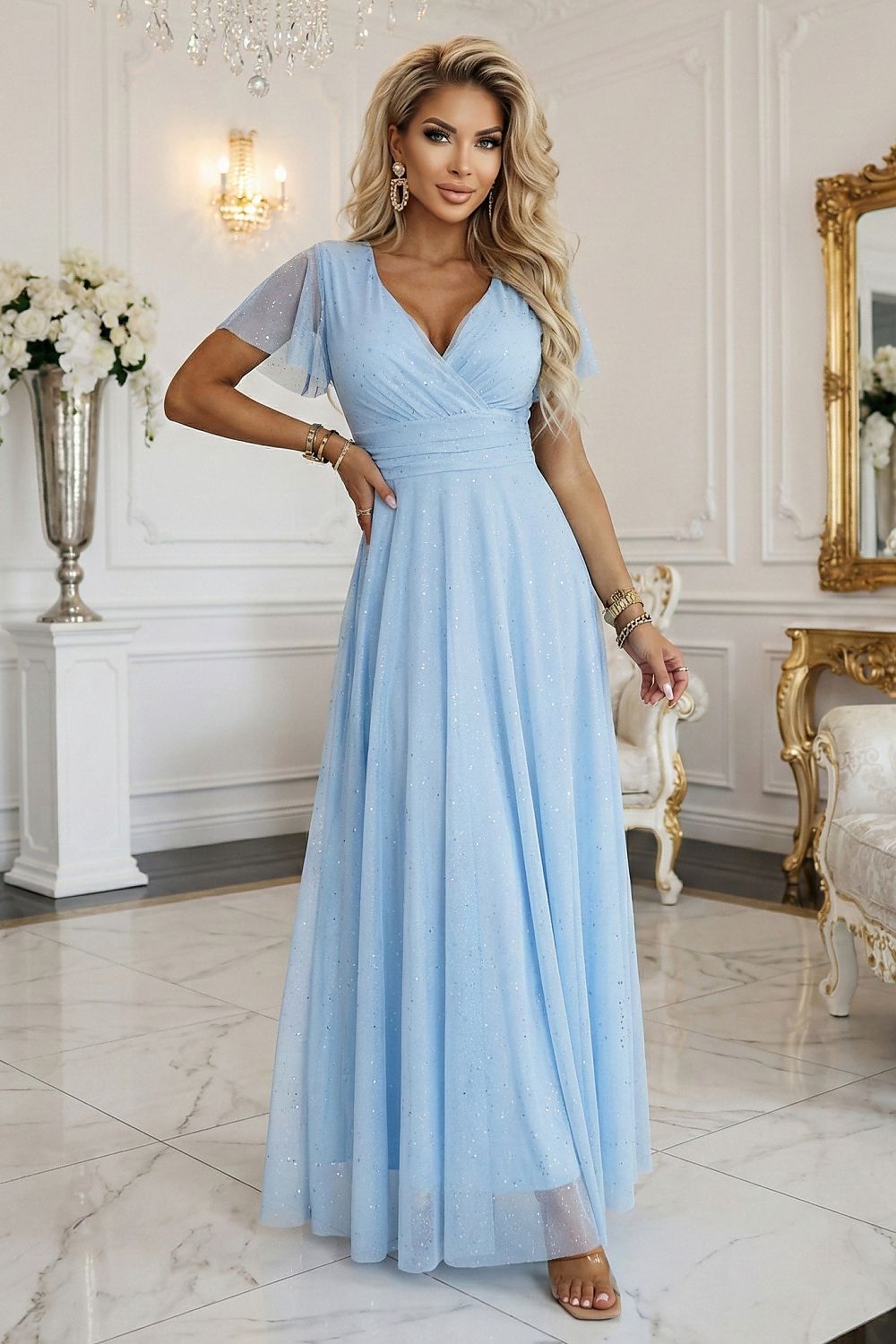  Rochie lungă model 227096 Numoco 