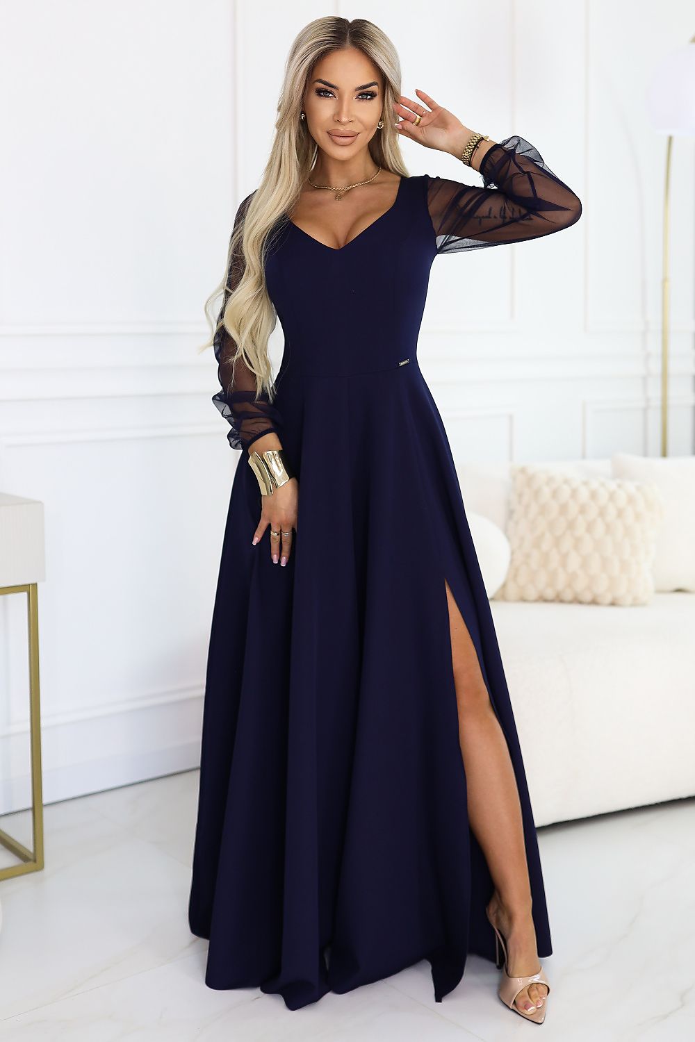  Rochie lungă model 227099 Numoco 