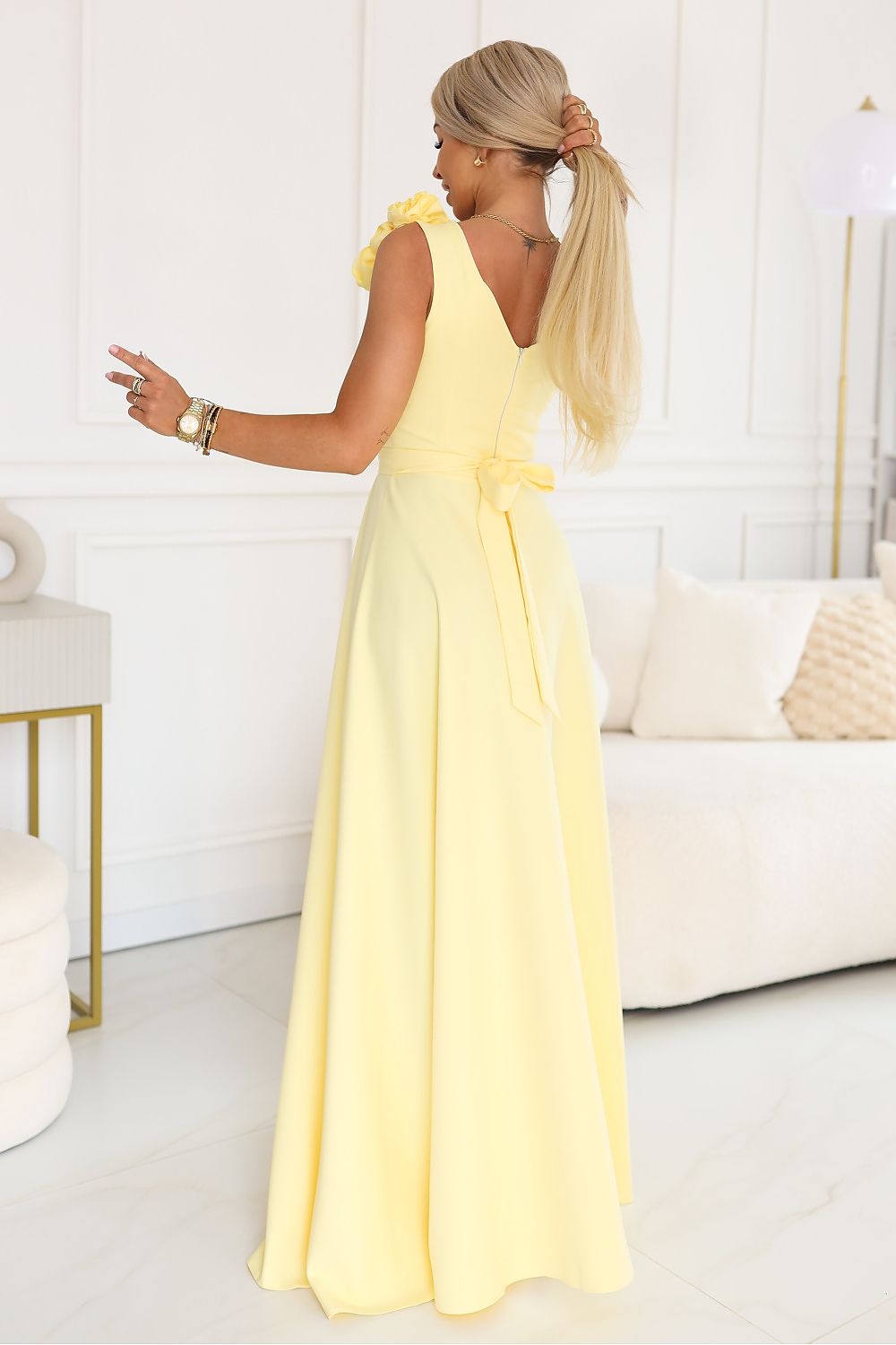  Rochie lungă model 227708 Numoco 