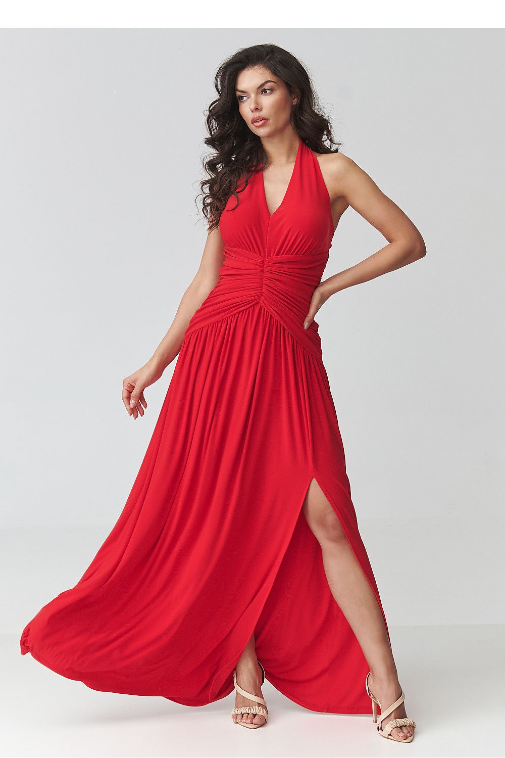  Rochie lungă model 228321 Makadamia 